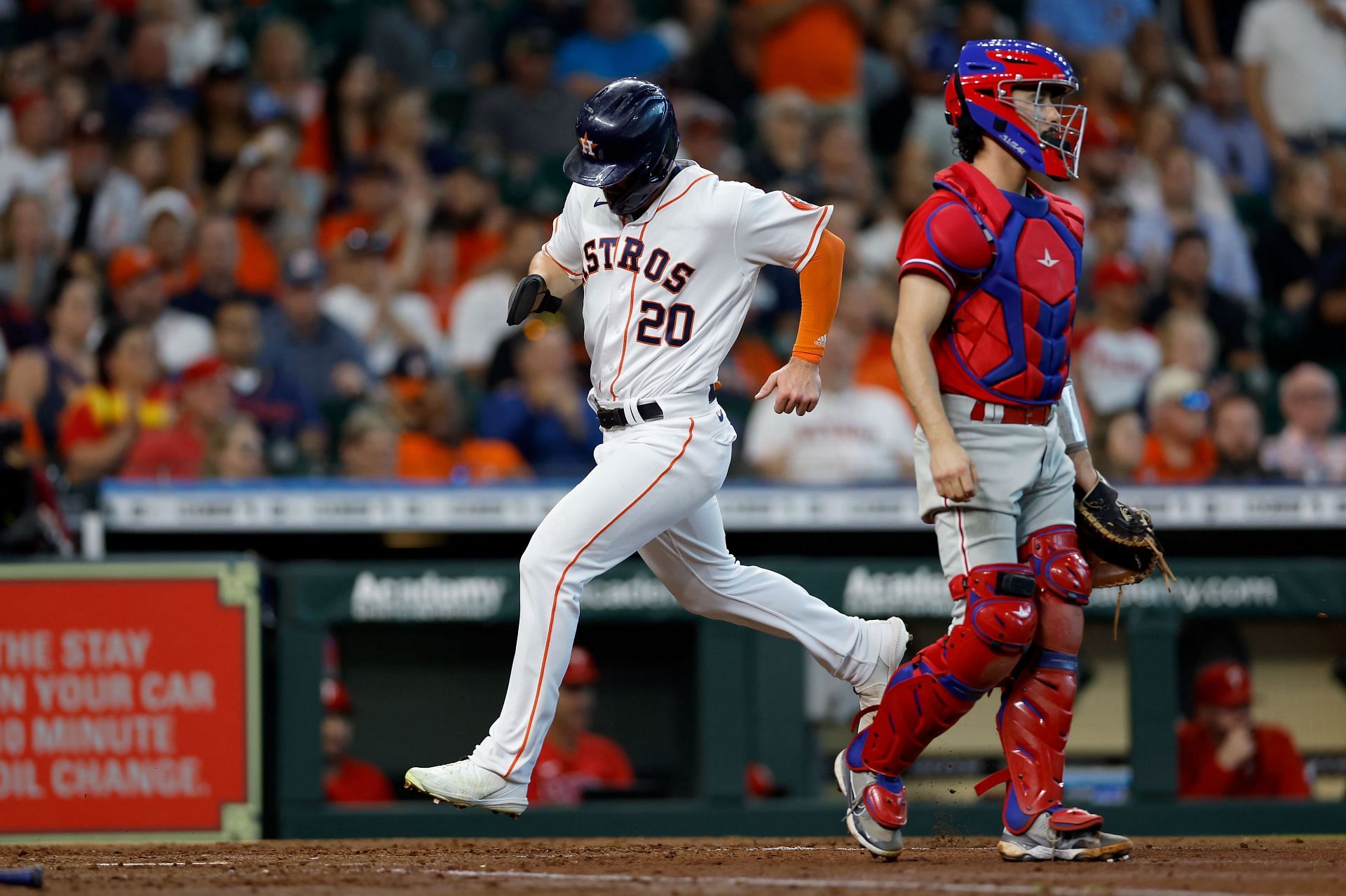 The Philadelphia Phillies and Houston Astros faced each other in their last respective regular-season series.